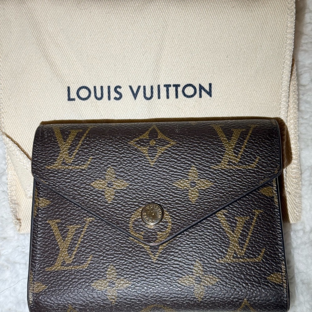 Louis Vuitton Dark Brown Monogram Wallet
